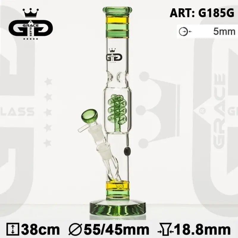 Bongo GRACE GLASS Funky Twist green 38 cm 18,8m