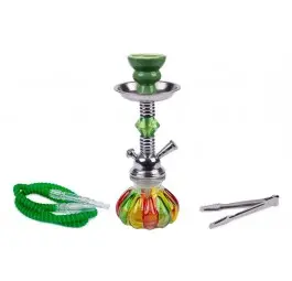 Fajka wodna Shisha 1-wężowa GREEN DIAMOND 27 cm