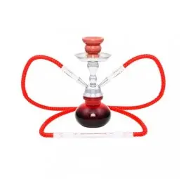 Fajka wodna Shisha 2-wężowa JAM PLUM 25cm
