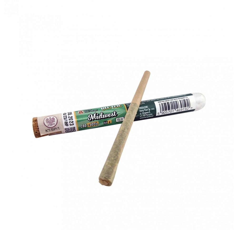 Pre Roll CBD Midwest CBD do 10%