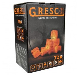 Węgiel Kokosowy do Shishy Gresco 1kg 72 szt.