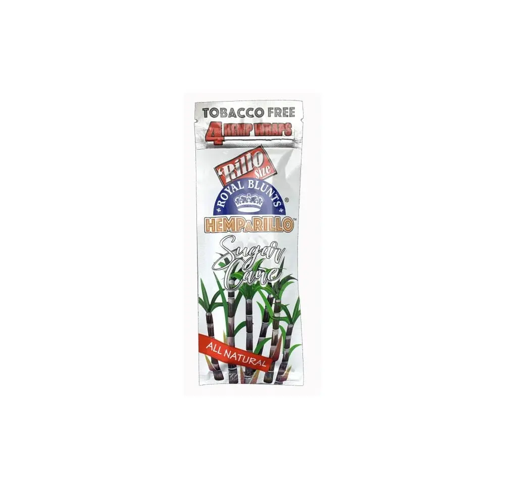 Bibułka Royal Blunt Hemparillo - Sugar Cane 4 szt.