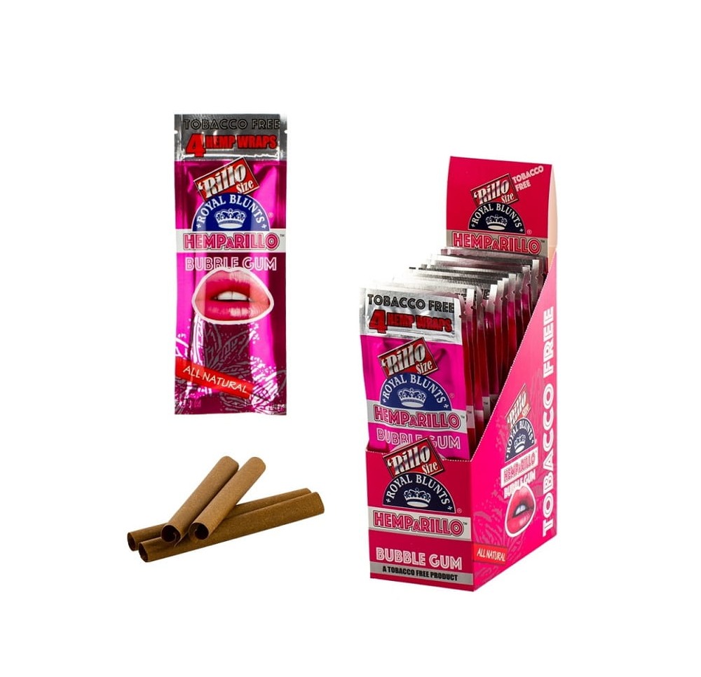 Bibułka Royal Blunt Hemparillo - Bubblegum 4 szt.