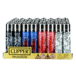 Zapalniczka Clipper - Spiders box 48szt.