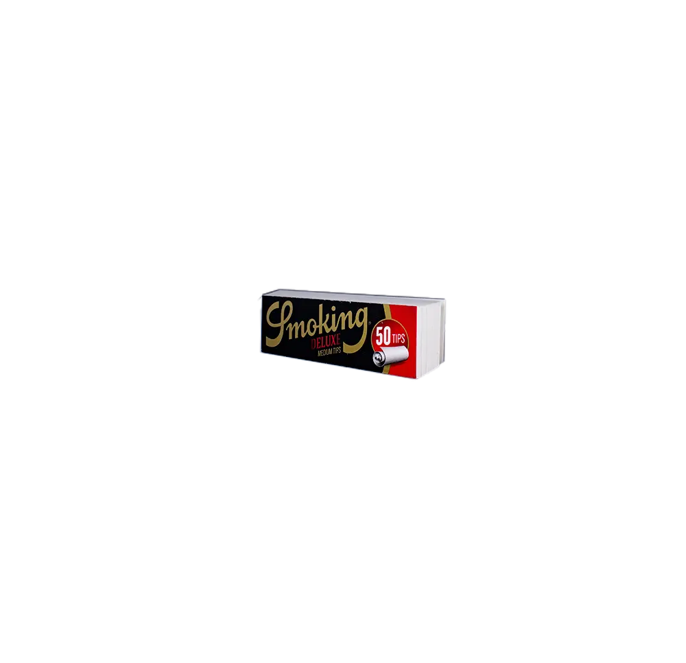 BOX - 50 x Filterki Smoking Deluxe Medium Size 50 szt.