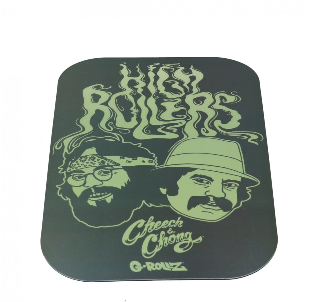 MAGNETYCZNA POKRYWKA NA TACKĘ G-ROLLZ CHEECH&CHONG HIGH ROLLERS 27,5X17,5CM