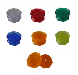 Młynek akrylowy 2-część 52mm MIX kolor