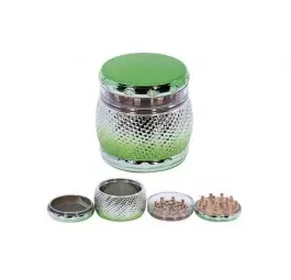 Młynek metalowo-akrylowy 4-część 6cm