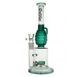 Bongo szklane CHONGZ Spanish Bombs Teal 35cm