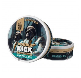 Aroma King - DOUBLE KICK NoNicotine 50mg/g - Menthol Ice