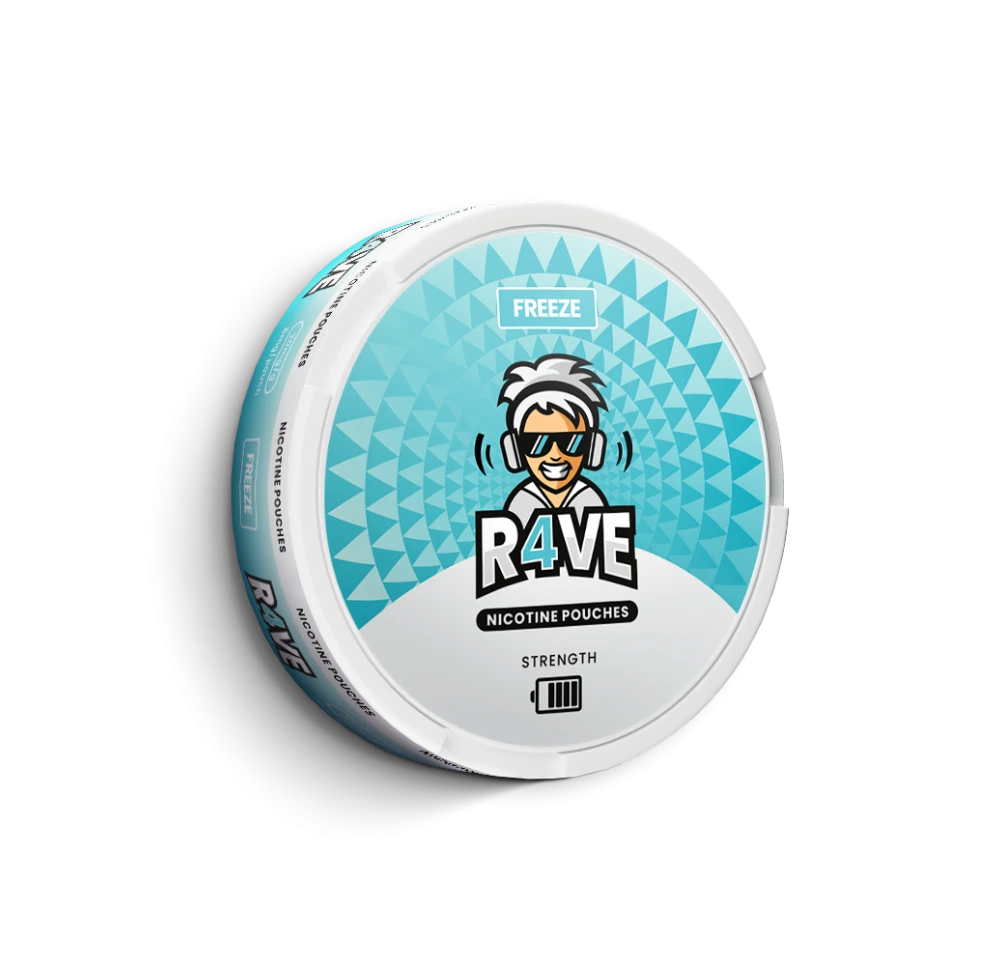 R4VE Nicotine Pouches FREEZEE 20mg/g