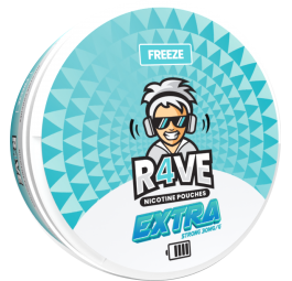 R4VE Nicotine Pouches FREEZEE 30mg/g