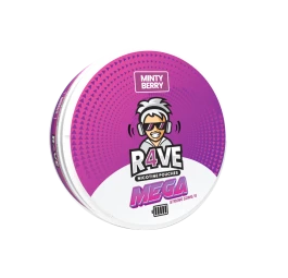 R4VE Nicotine Pouches Minty Berry 50mg/g (TYLKO ODBIÓR OSOBISTY)