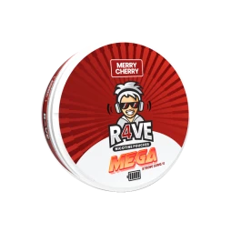 R4VE Nicotine Pouches MERRY CHERRY 50mg/g (TYLKO ODBIÓR OSOBISTY)