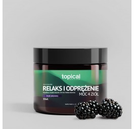 Żelki Topical - Relaks i Odpreżenie - Passiflora + Waleriana + Chmiel + Melisa