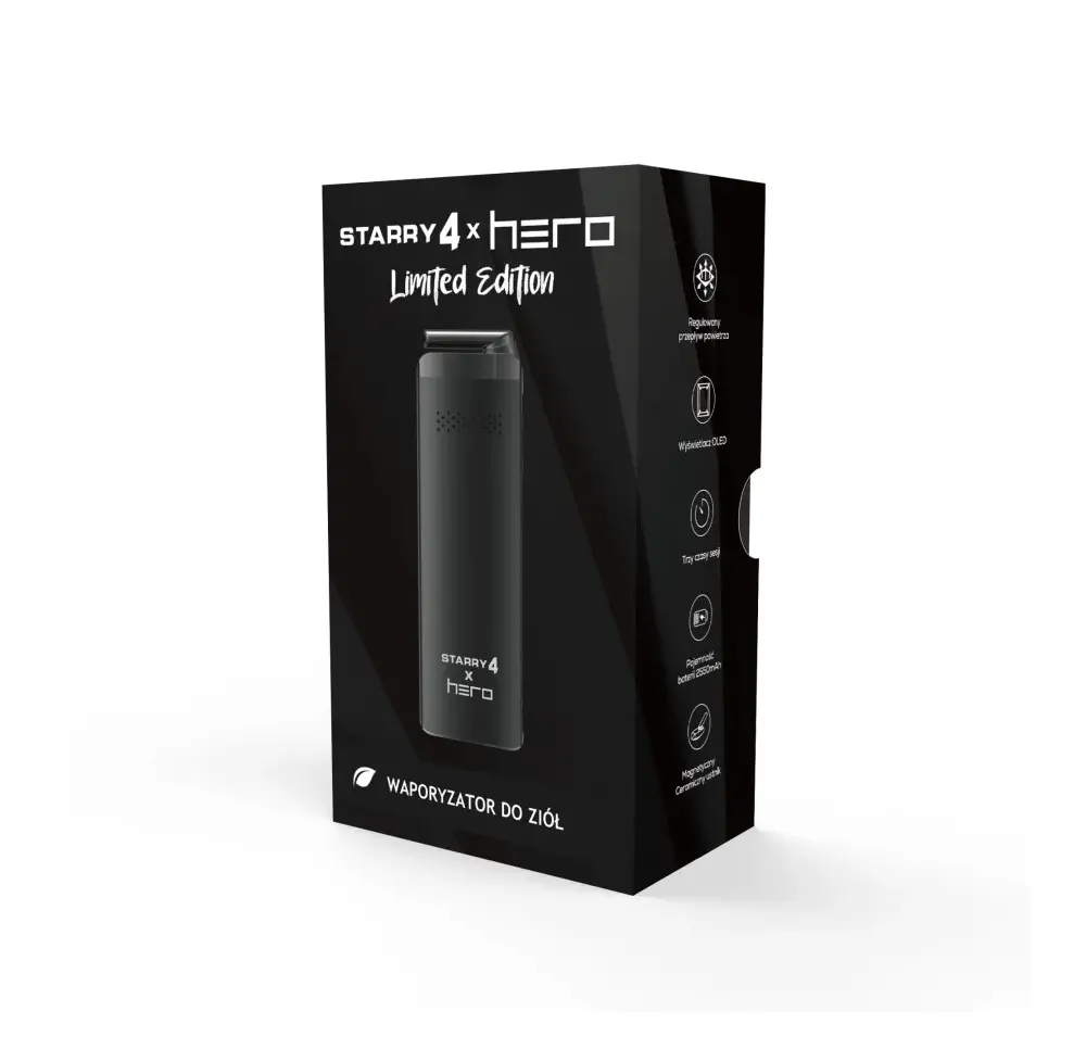 X-Max Starry 4.0 X HERO Limited Edition – Waporyzator Przenośny do Suszu