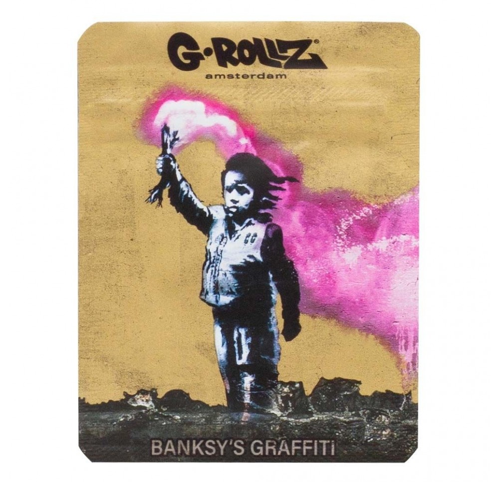 Woreczek schowek G-Rollz Banksy Torch 65x85mm