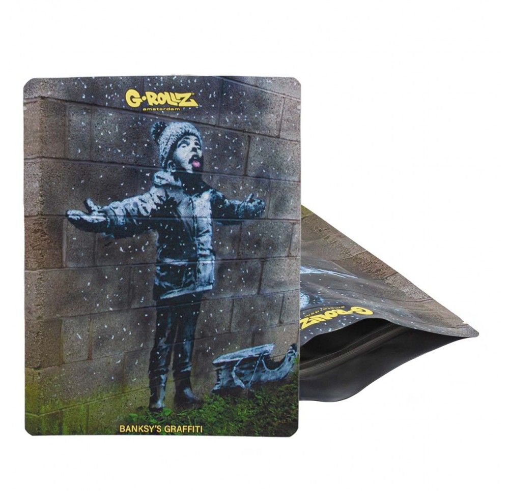 Woreczek schowek G-Rollz Banksy Greeting 150x200mm