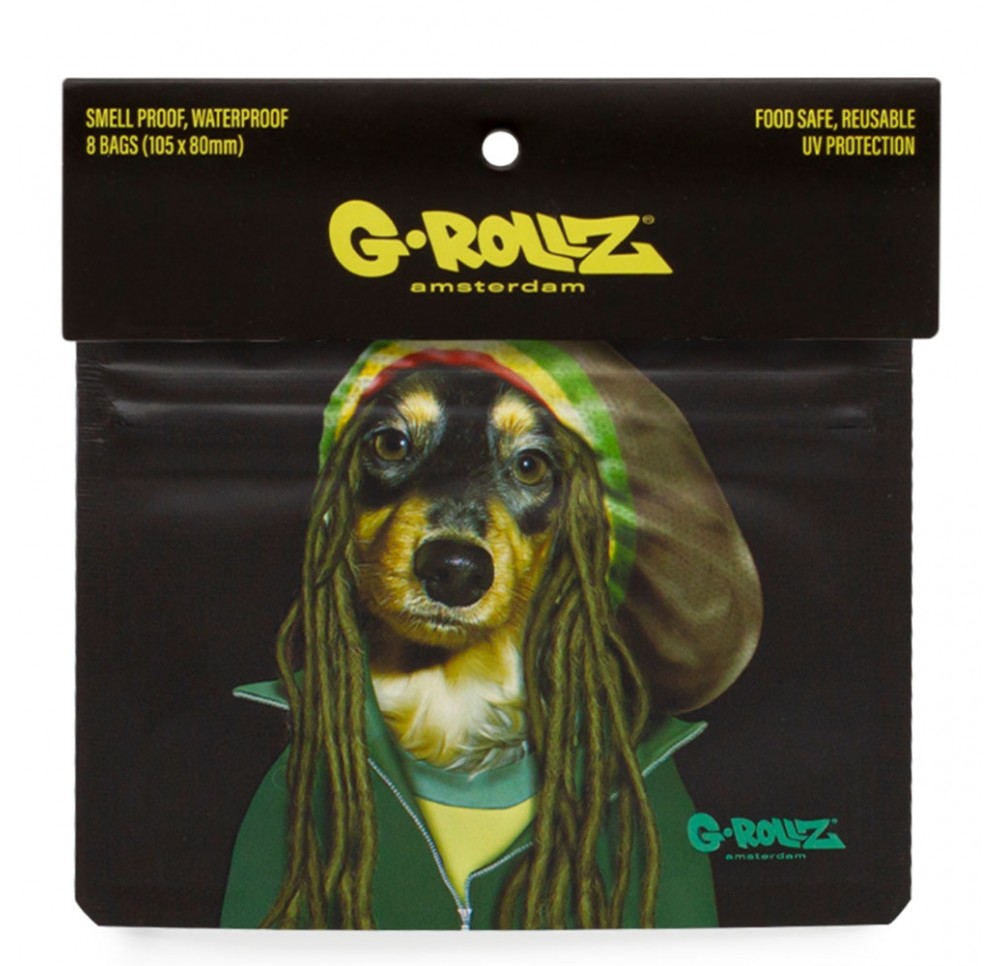 Woreczek schowek G-Rollz Reggae 105x80mm