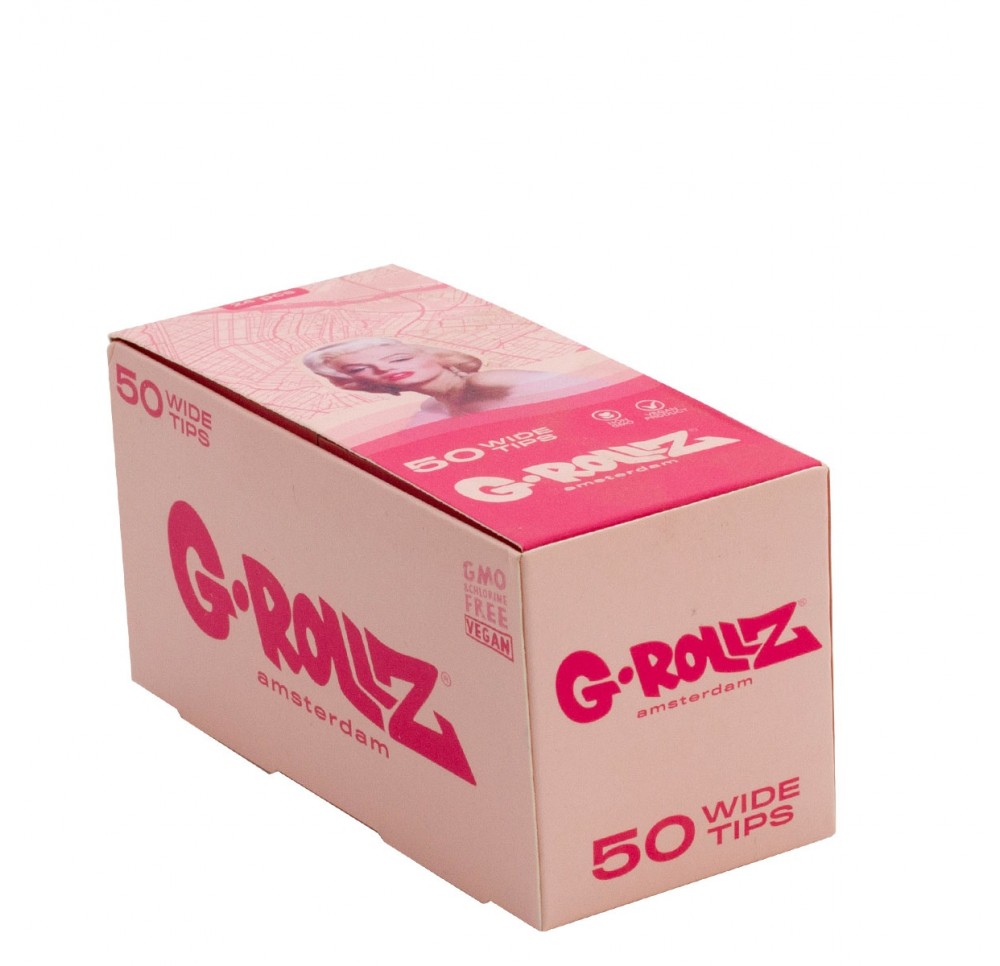 Filterki G-Rollz Fabulous Face Pink 50 szt.