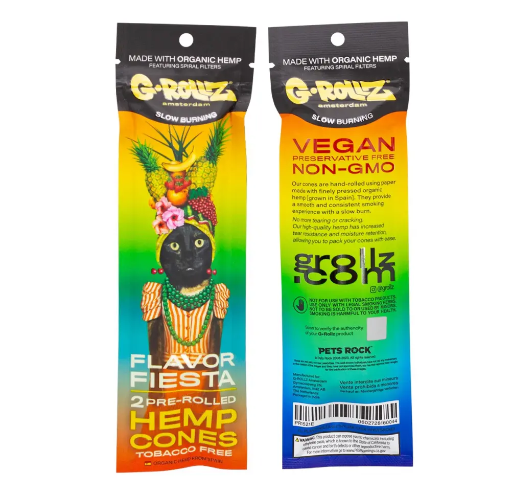 G-Rollz Multifruit Flavored Pre-Rolled Cones Box G-Rollz Multifruit Flavored Pre-Rolled Cones Box