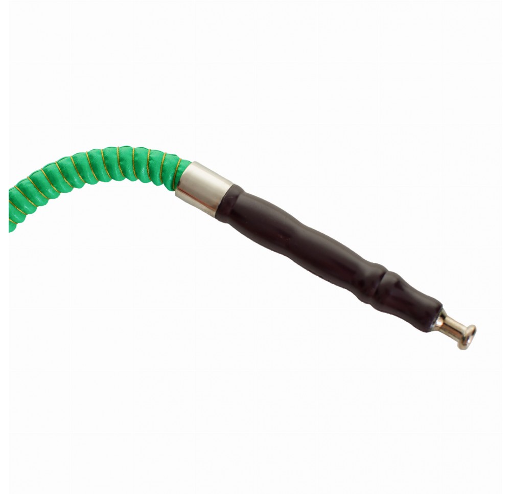 Fajka wodna / Shisha 1-wężowa zielona - GREEN 28 cm ZESTAW