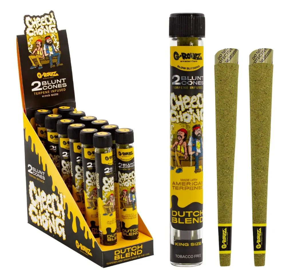 Wrapy Konopne G-Rollz Cheech & Chong Dutch Blend - 2 szt.