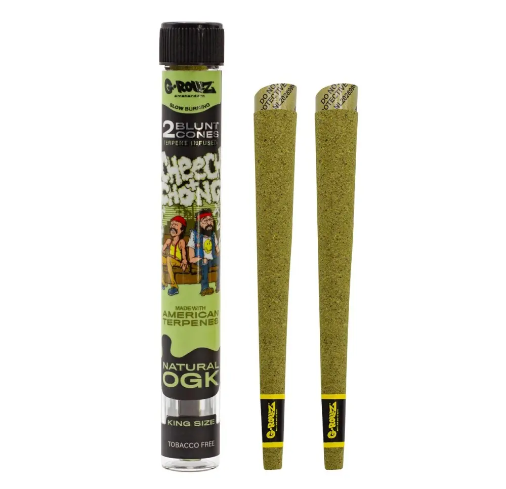 Wrapy Konopne G-Rollz Cheech & Chong Natural OGK - 2 szt.
