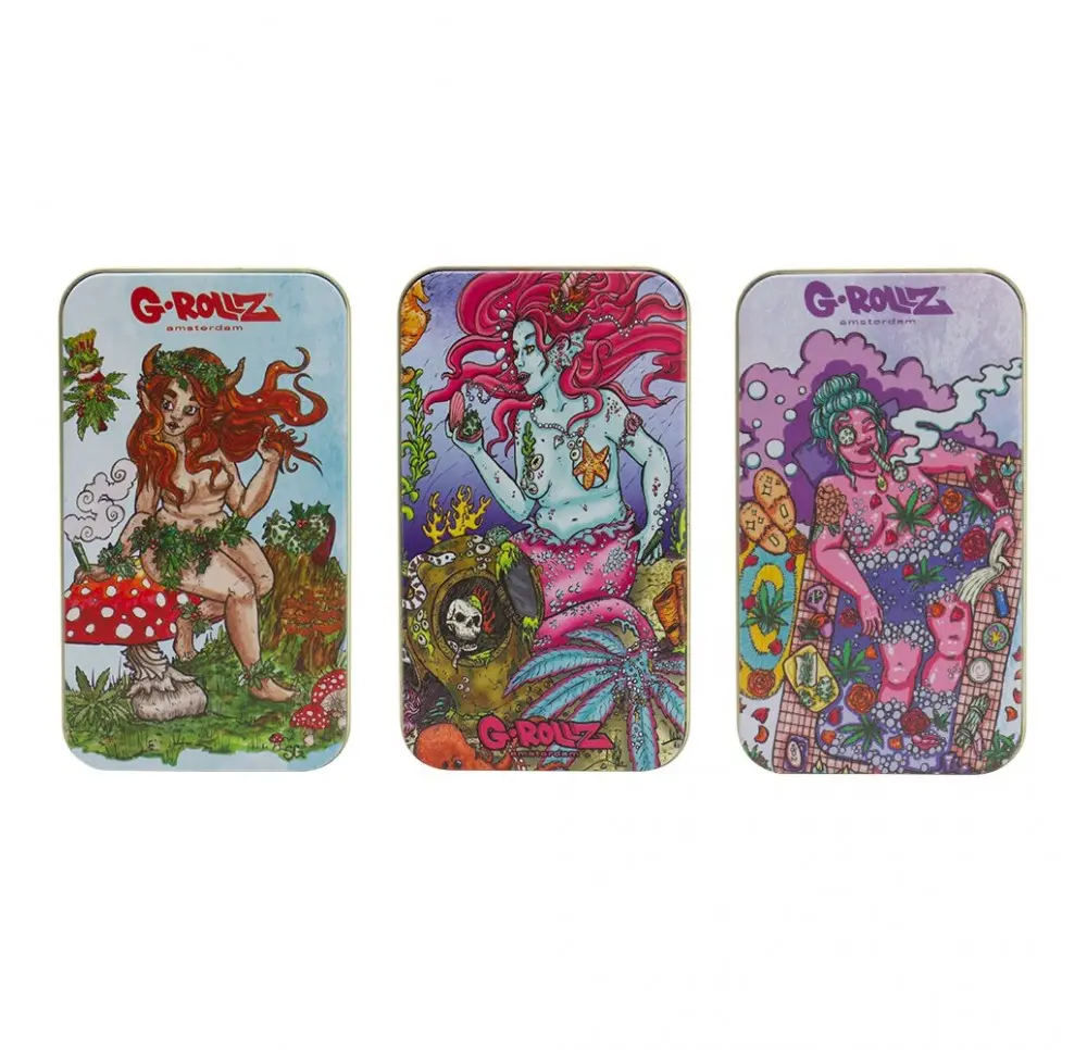 Pudełko Metalowe G-Rollz 11,5x6,5x2,8cm MIX wzorów