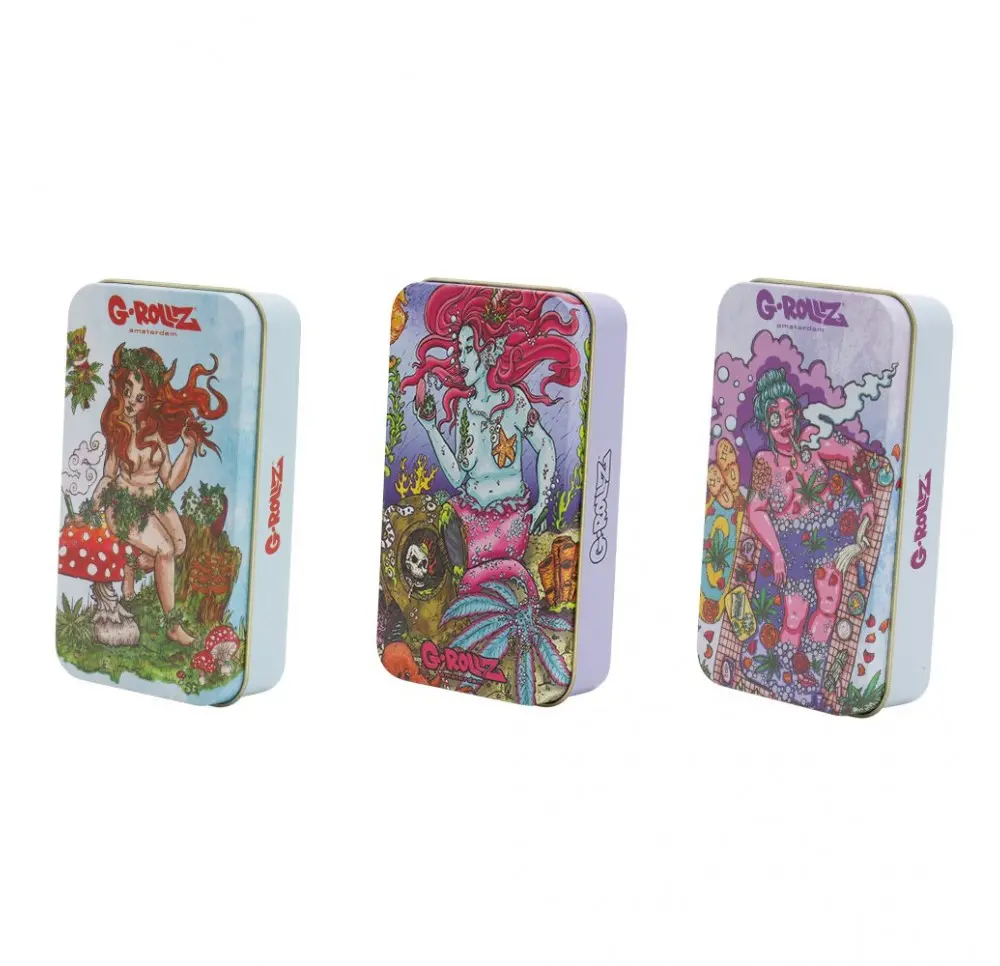 Pudełko Metalowe G-Rollz 11,5x6,5x2,8cm MIX wzorów