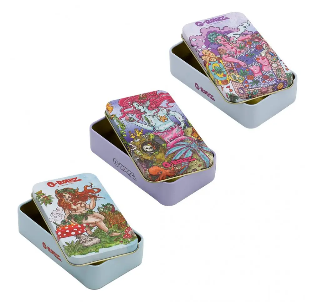 Pudełko Metalowe G-Rollz 11,5x6,5x2,8cm MIX wzorów