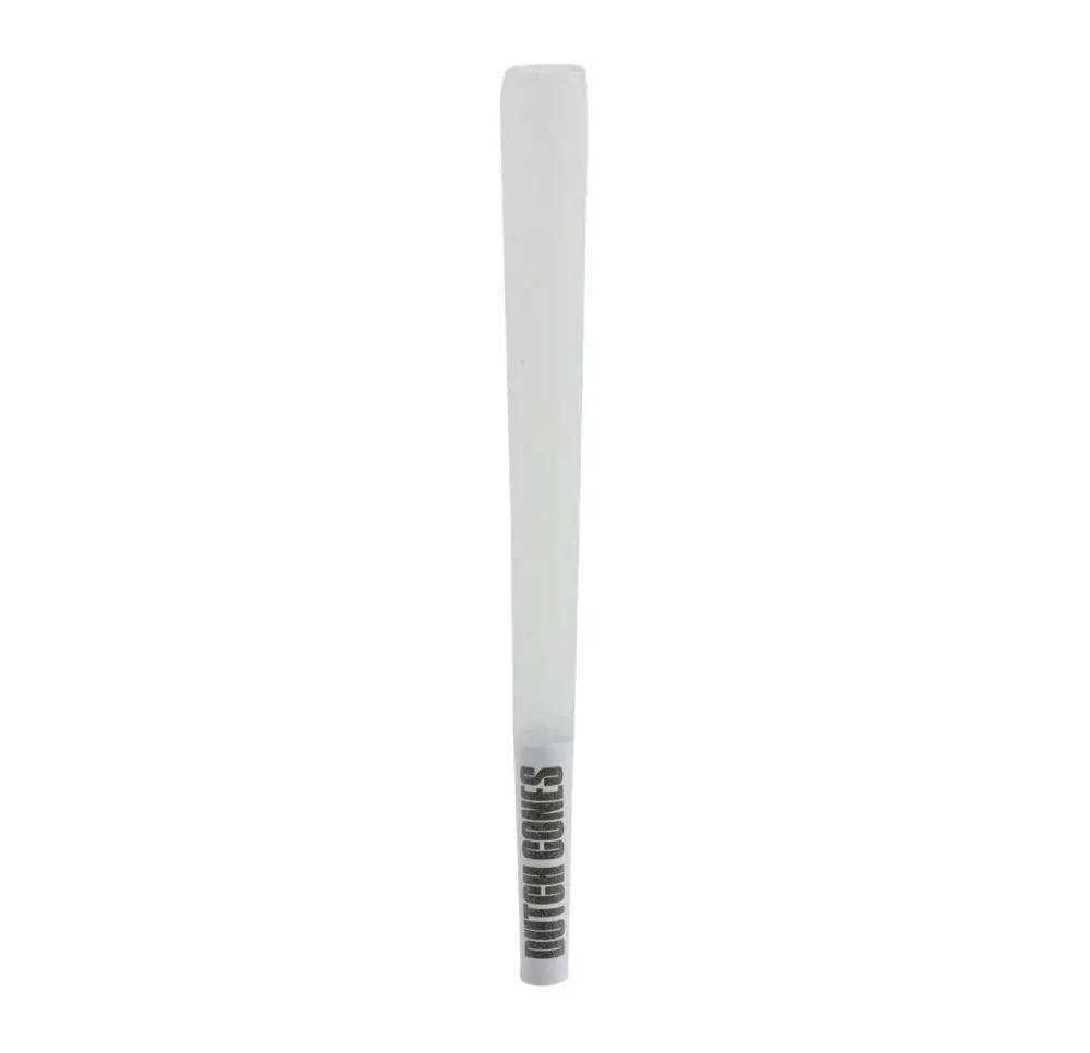 Bibułki skręcone Dutch Cones 1 1/4 White 6 sztuk
