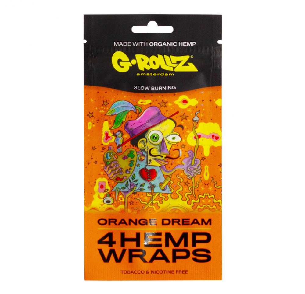 Wrapy G-Rollz Orange Pomarańcza 4 sztuki