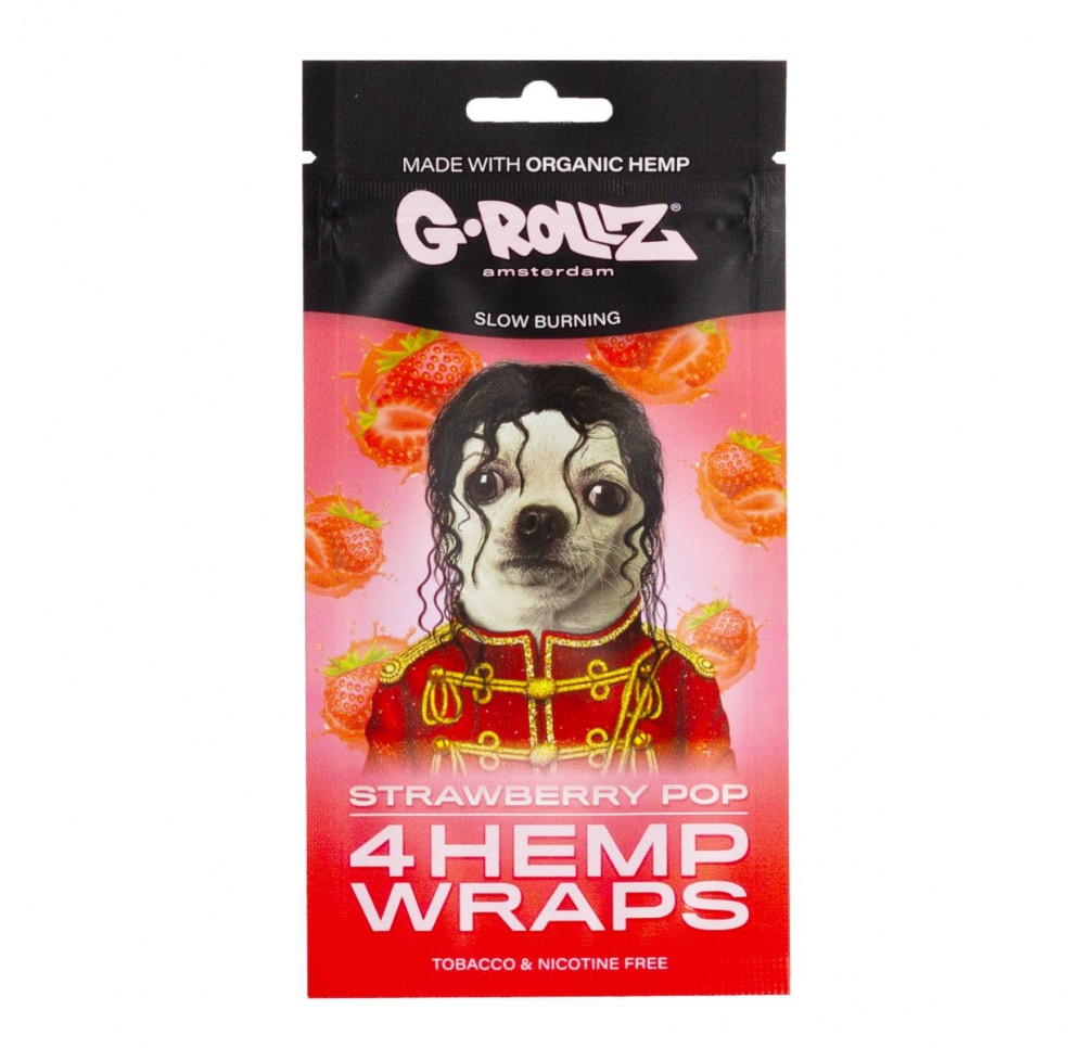 Wrapy G-Rollz Strawberry Truskawka 4 sztuki