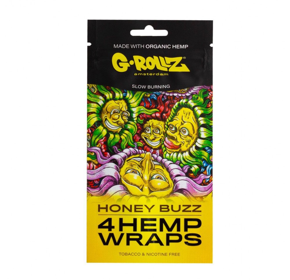 Wrapy G-Rollz Honey Miód 4 sztuki