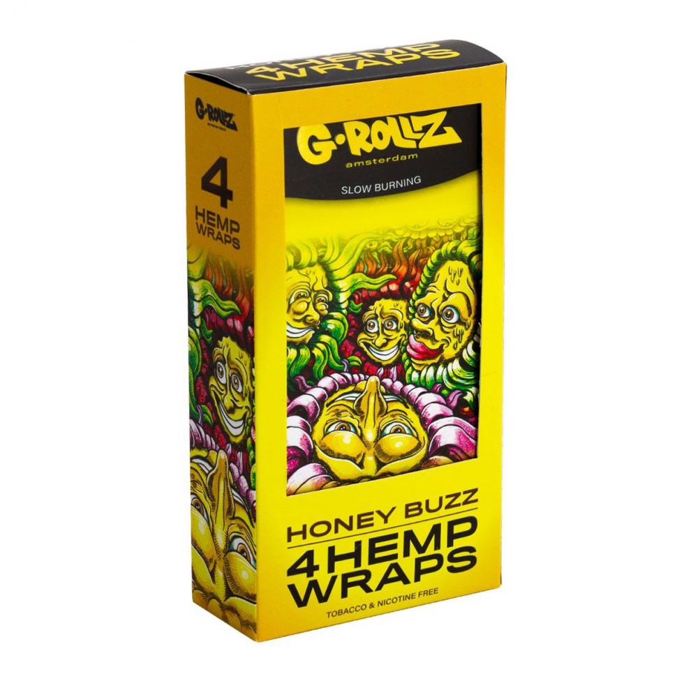 Wrapy G-Rollz Honey Miód 4 sztuki