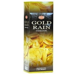 Kadzidełka zapachowe HEM gold rain BOX 25 opakowań