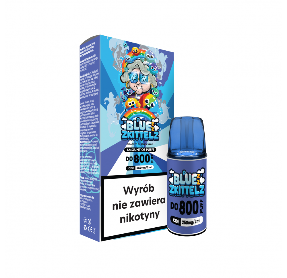 Babcia Marysia BLUE ZKITTLEZ - POD CBG 250MG