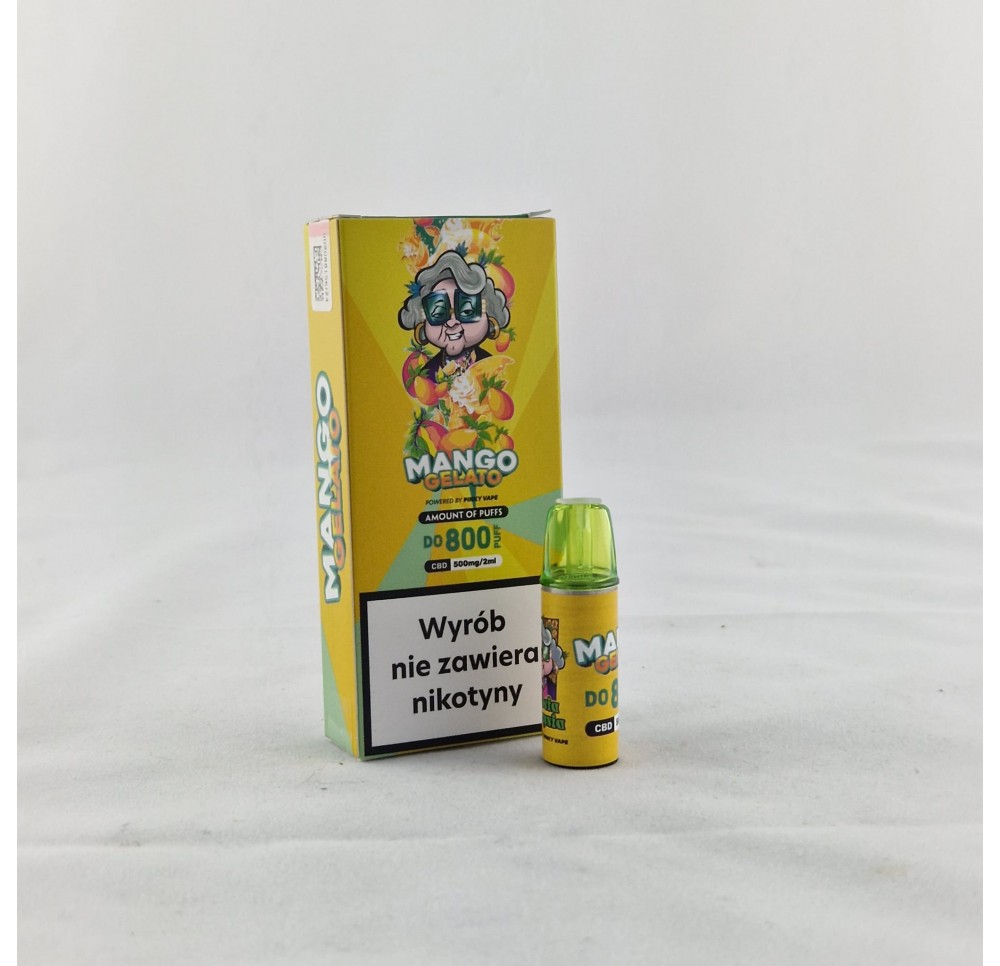 Babcia Marysia MANGO GELATO – POD CBD 500MG