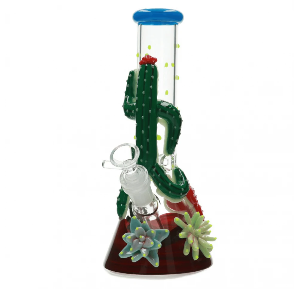 Bongo Szklane Big Cactus 23 cm / 5 mm Bongo Szklane Big Cactus 23 cm / 5 mm
