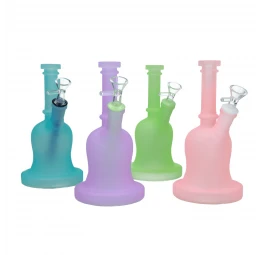 Bongo Szklane Neon 18 cm / 5 mm - MIX