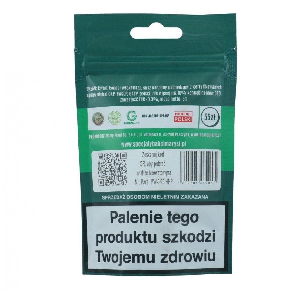 Susz CBD do Palenia - Specjały Babci Marysi - Midwest 10 g