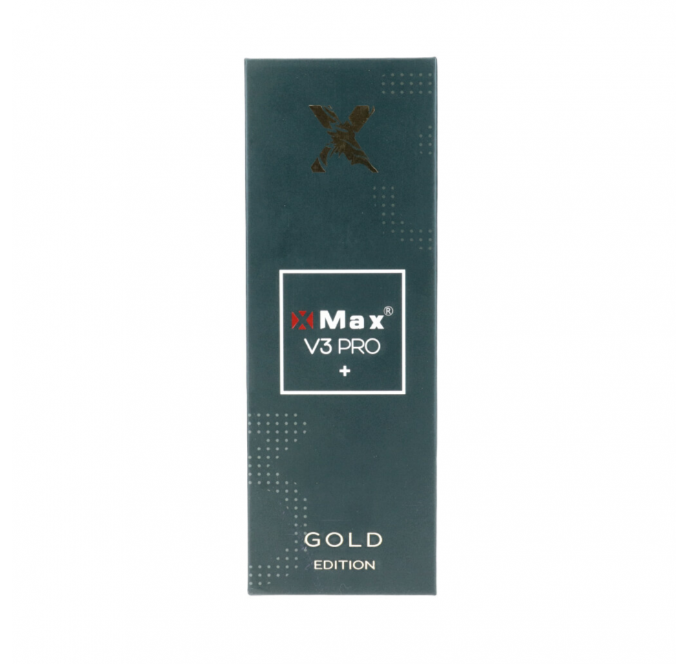 X-Max V3 Pro+ Gold Edition - Waporyzator przenośny do suszu ze szklanym ustnikiem