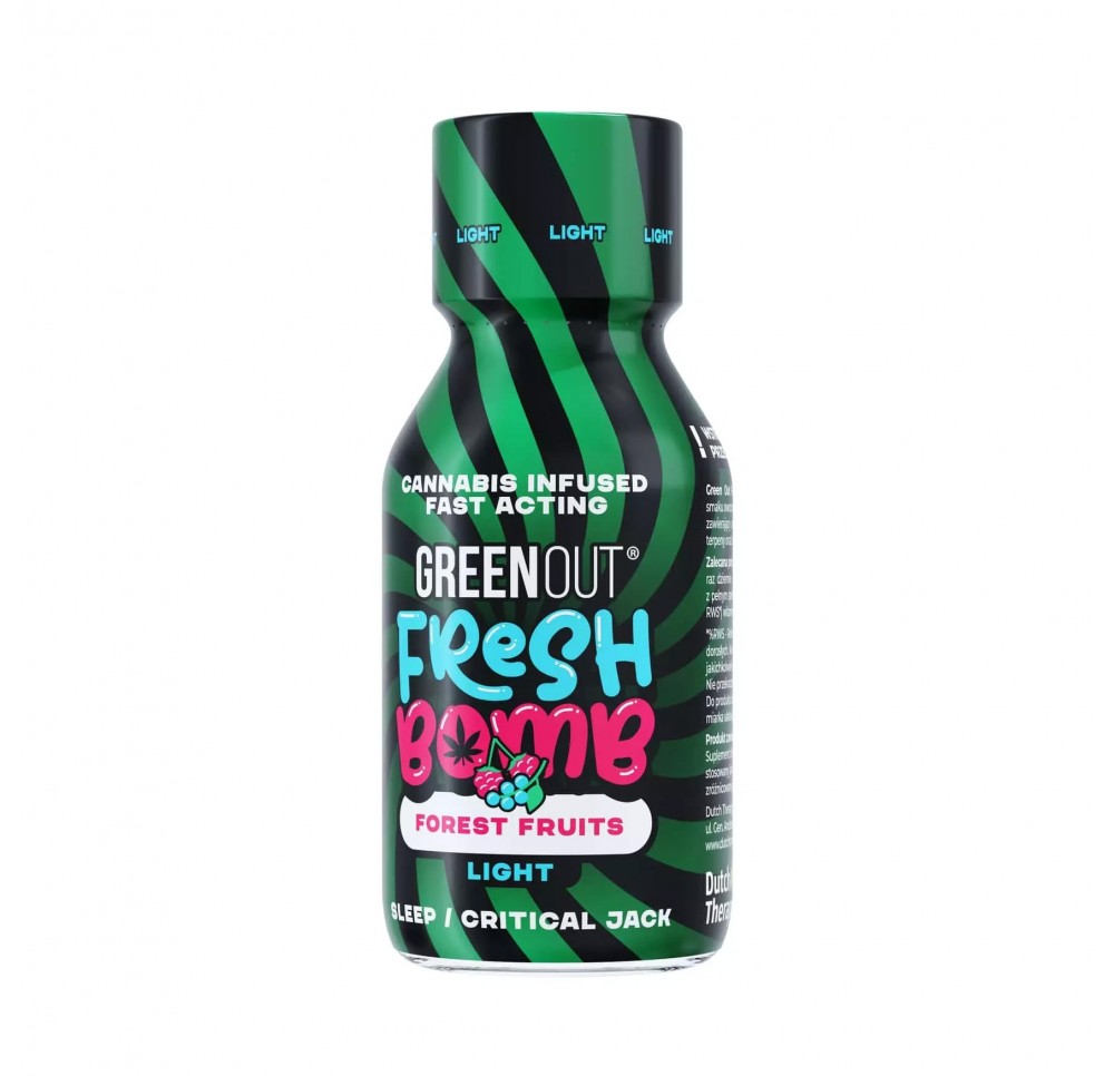 Olejek konopny Green Out® Fresh Bomb Forest Fruits - Light