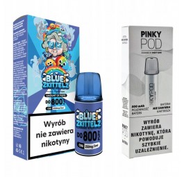 Babcia Marysia - Bateria + Katridż CBG "BLUE ZKITTLEZ" 250MG - Vape Pen