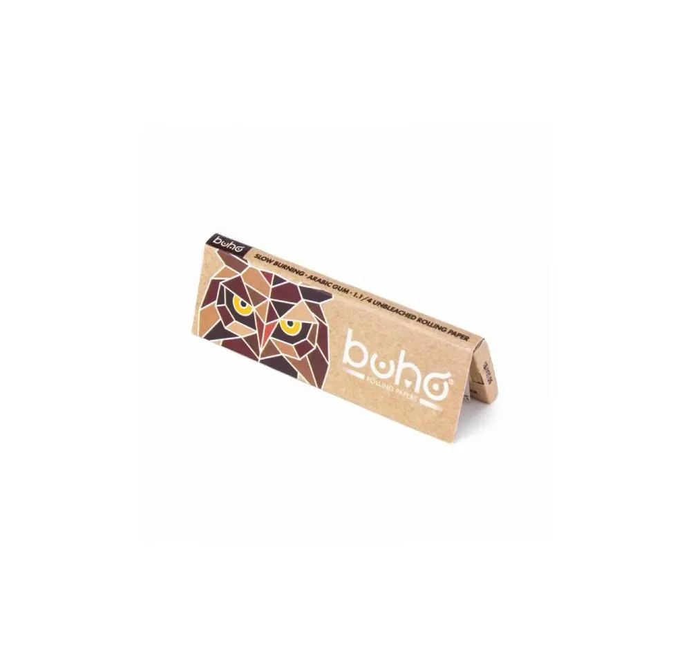 BOX - 50 x Bibułki BUHO Natural 1 1/4