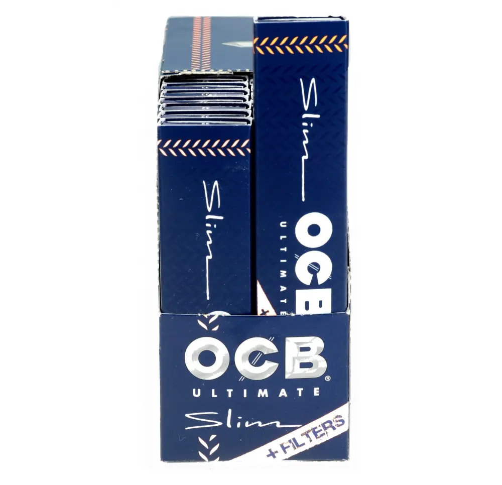 Bibułki OCB Ultimate Slim + Filtry - BOX - 32 szt.