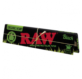 Bibułki RAW Black Organic King Size Slim