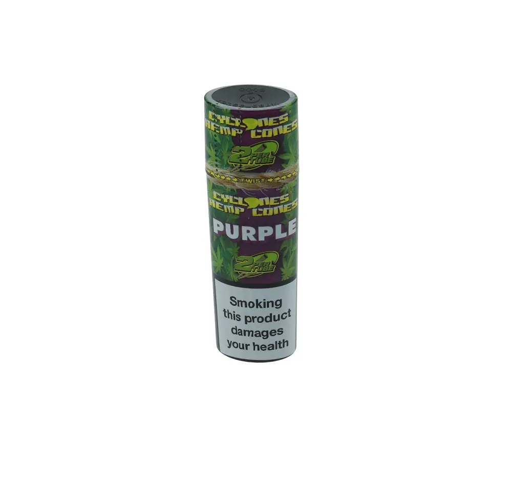 Owijki Cyclones Hemp Double Wraps Purple - 2 sztuki