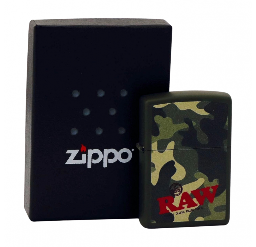 Zapalniczka Benzynowa Zippo RAW Moro (Camo)